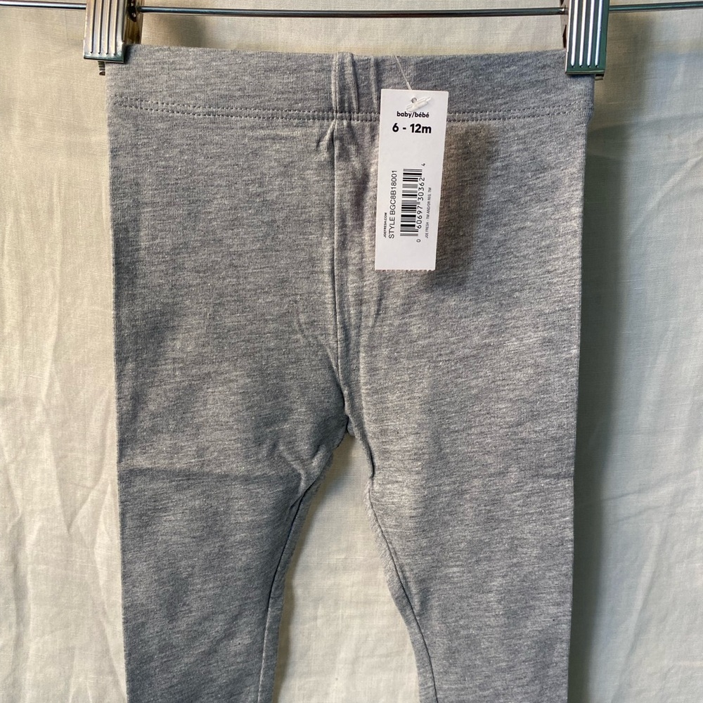 NWT Joe Fresh Heather Grey Baby Leggings